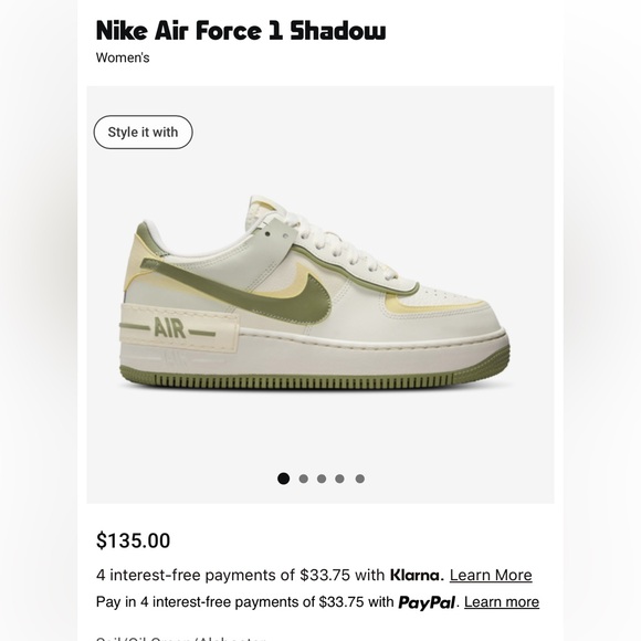 Nike Women's Air Force 1 Shadow Shoes - Picture 5 of 9